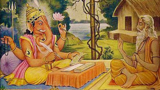veda vyasa y ganesha